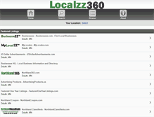 Tablet Screenshot of localzz360.com